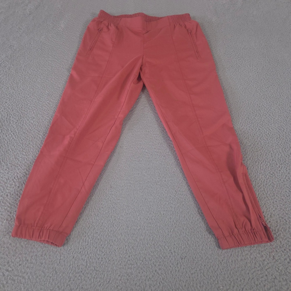 Old Navy Pants Womens Large Mid-Rise StretchTech Joggers Tapered Leg Zip Cuff
